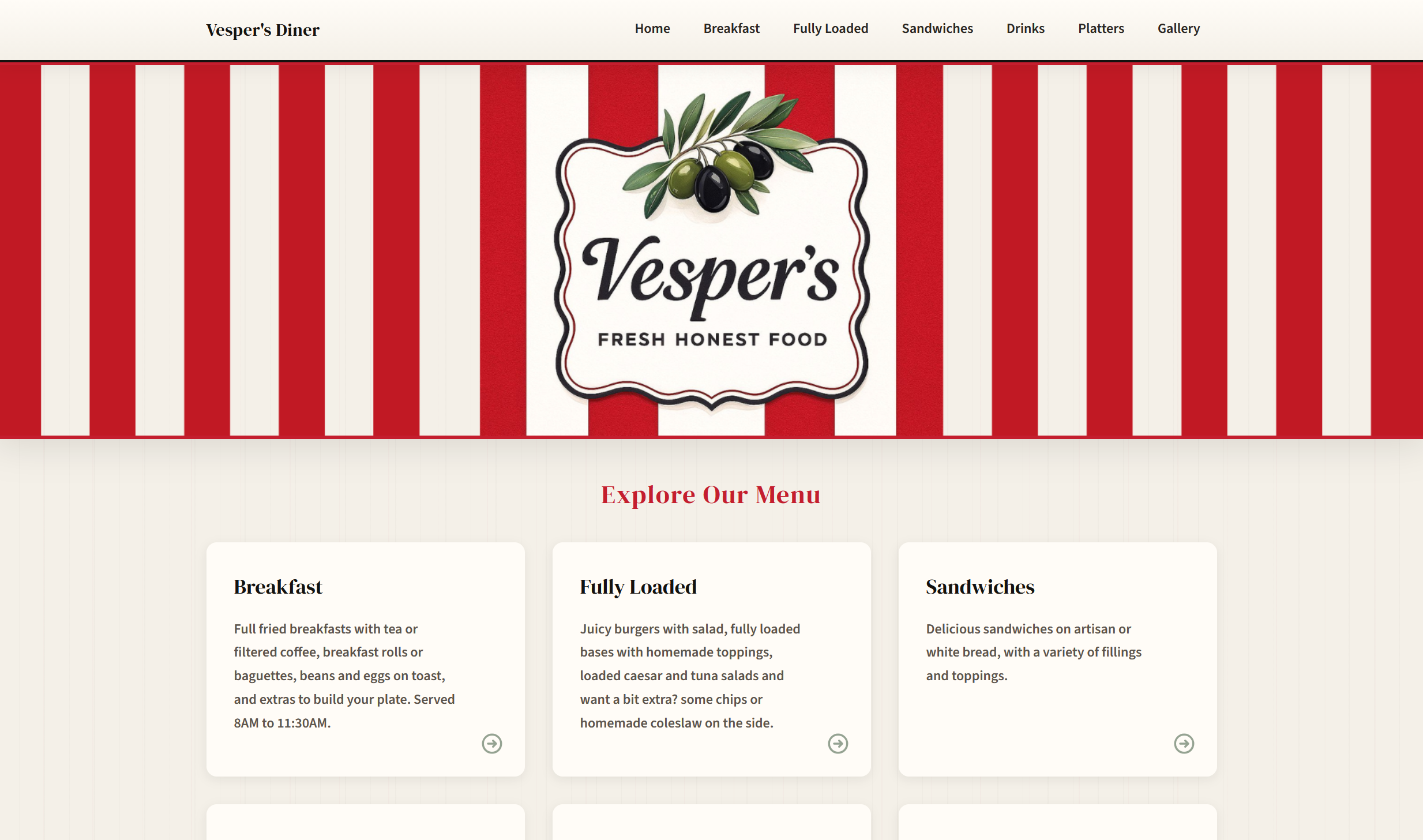 Vesper's Diner