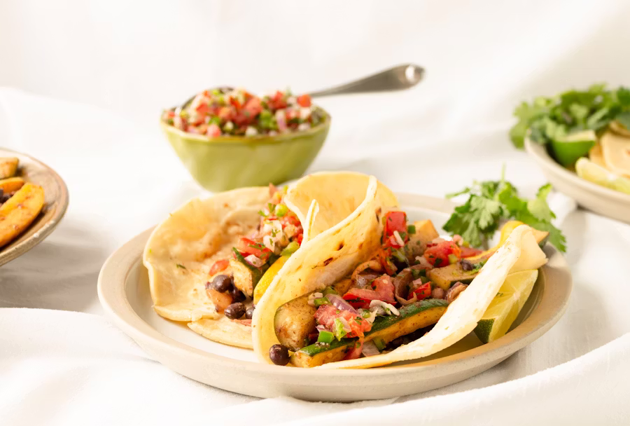 Vegetarian taco